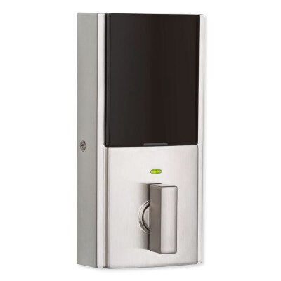 Kwikset SmartCode 916 Zigbee Contemporary Touchscreen Deadbolt with Home Connect, Satin Nickel (Open Box)