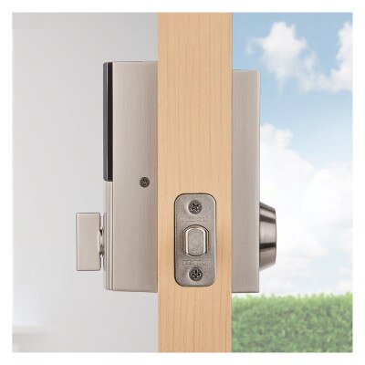 Kwikset SmartCode 916 Zigbee Contemporary Touchscreen Deadbolt with Home Connect, Satin Nickel (Open Box)
