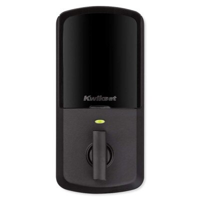Kwikset Aura Keypad Smartlock, Bluetooth, Iron Black