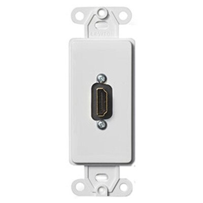 Leviton Decora HDMI Insert, White