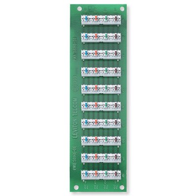 Leviton 1x9 Bridged Telephone Board