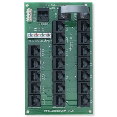 Leviton Telephone Line Distribution Board