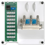 Leviton Telephone Security & 6-Way Video Panel, Compact Series