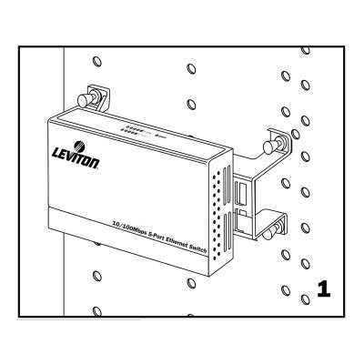 Leviton Ethernet Switch, 5-Port (10/100 Mbps) (Open Box)