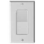 Leviton Decora Plus Wall Switch for Window Motors, Maintained Contact, White