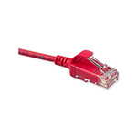 Leviton eXtreme High Flex Cat6 Patch Cord, 1 Ft., Red