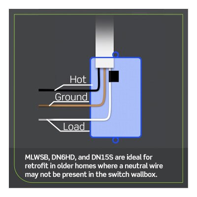 Leviton Decora Smart No-Neutral Switch