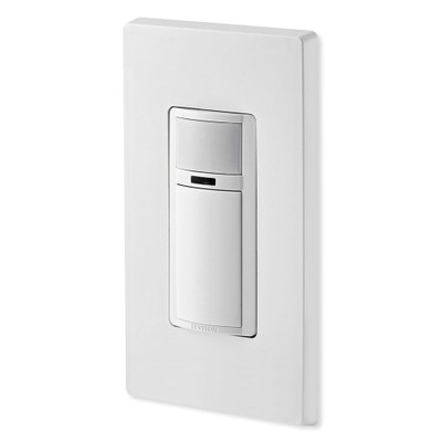 Leviton Decora Motion Sensor In-Wall Switch, Auto-On, 2A, Single Pole
