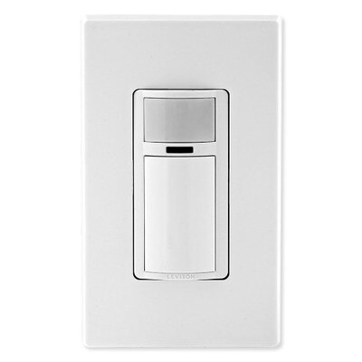 Leviton Decora In-Wall Motion Sensor Switch, Auto-On, 5A, Single-Pole or 3-Way