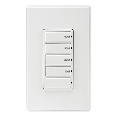 Leviton Decora In-Wall Countdown Timer Switch (10, 20, 30, 60 Min) (Open Box)