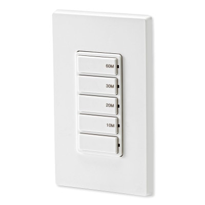 Leviton Decora In-Wall Countdown Timer Switch (10, 20, 30, 60 Min)