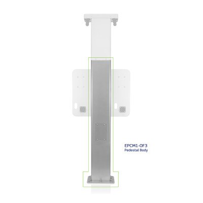 Leviton EV Side by Side Dual Mount Pedestal, Pedestal Body