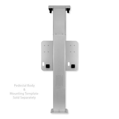 Leviton EV Side by Side Dual Mount Pedestal, Retractable Cord Management System