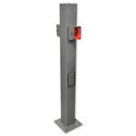 Leviton Evr-Green EVSE Pedestal Mounting Pole and Base