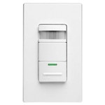 Leviton Wall Switch Occupancy Sensor, Self-Adjusting, 1800W/120V, White
