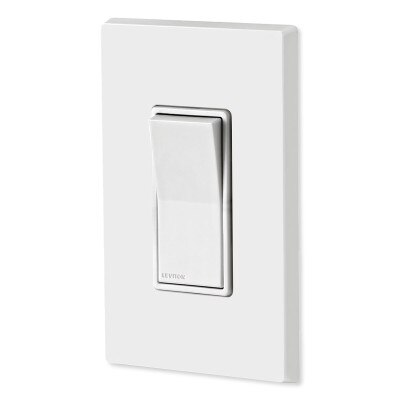 Leviton Decora Weather-Resistant Single-Pole Switch, White (Open Box)