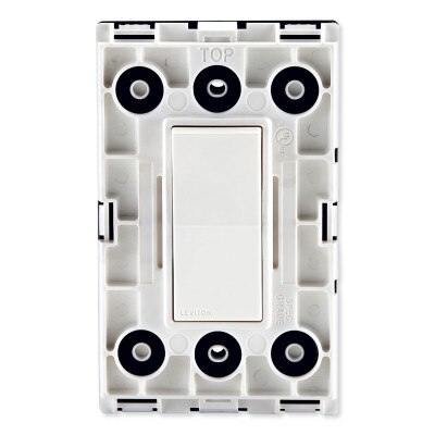 Leviton Decora Weather-Resistant Single-Pole Switch, White (Open Box)