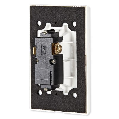 Leviton Decora Weather-Resistant Single-Pole Switch, White (Open Box)