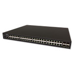 Luxul 48-Port Gb PoE+ L2/L3 Managed Switch with 4 SFP+ 10 Gb Ports