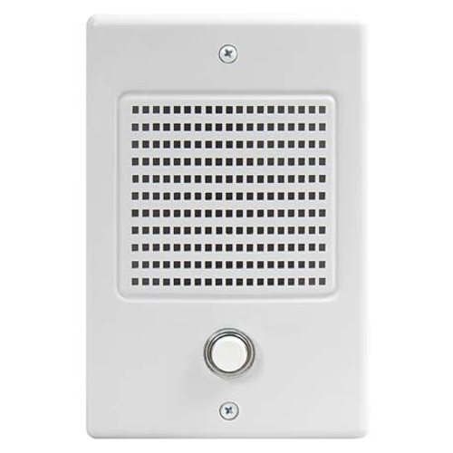 M&S DMC Intercom Door Station with Bell Button, White