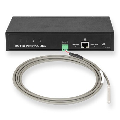 NETIO PowerPDU 4KS Smart Power Distribution Unit, 4 IEC-320 C13 Outputs
