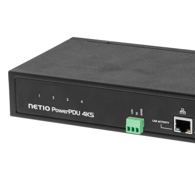 NETIO PowerPDU 4KS Smart Power Distribution Unit, 4 IEC-320 C13 Outputs