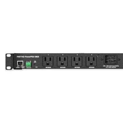 NETIO PowerPDU 8KB Smart Power Distribution Unit, 8 NEMA 5-15R Outputs