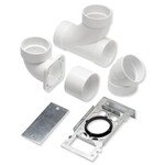 NuTone Central Vacuum 360 & CI370 Inlet Rough-In Kit, 3-Inlets