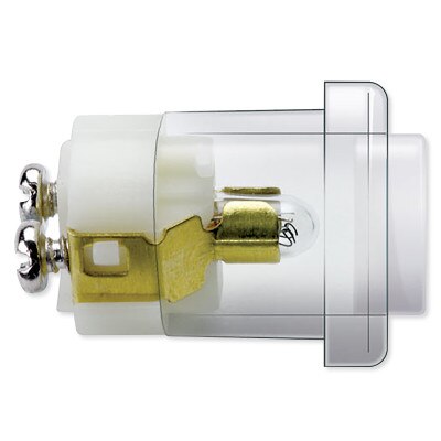 NuTone Lighted Doorbell Pushbutton, Clear