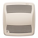 Broan/NuTone QTXE Series 110 CFM Humidity Sensing Ventilation Fan with White Grille