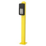 Optex 28 In. Mini Post for Road Mounting OVS Series, Yellow