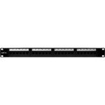On-Q/Legrand 24-Port Cat6 Rack-Mount Patch Panel