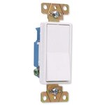 On-Q/Legrand 3-Way Decorator Wall Switch, Construction Grade