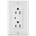 On-Q/Legrand Duplex Outlet Kit with Surge Protection (Open Box)