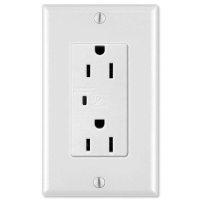 On-Q/Legrand Duplex Outlet Kit with Surge Protection (Open Box)