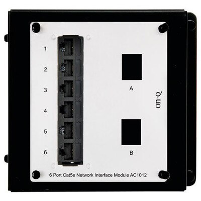 On-Q/Legrand 6-Port Cat5e Network Interface Module