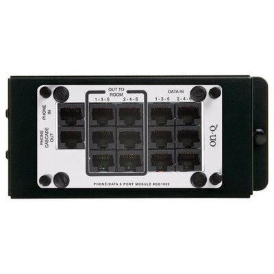 On-Q/Legrand 6-Port Phone/Data Module