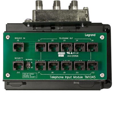 On-Q/Legrand 10x8 Combo Module RJ45 with RJ31X