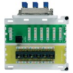 On-Q/Legrand Trio Combo Module, 6x8 with Cat6 Data