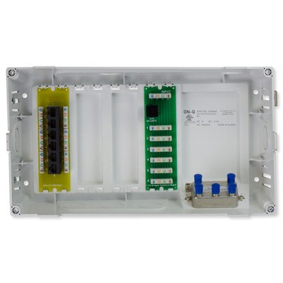 On-Q/Legrand 8 In. MDU Enclosure Kit with Cat6 Data Kit