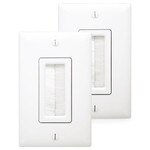 On-Q/Legrand Dual Cable Access Kit