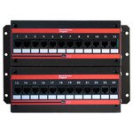 On-Q/Legrand 24-Port Cat5e Wall Mount Patch Panel