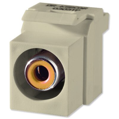 On-Q/Legrand RCA Keystone Snap-In Connector