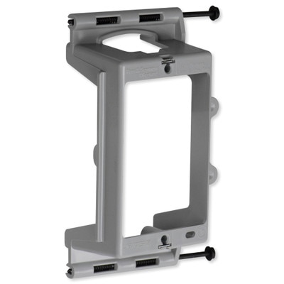 On-Q/Legrand 1-Gang Low Voltage Screw On Bracket for New Construction