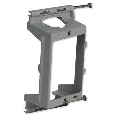 On-Q/Legrand 1-Gang Low Voltage Nail On Bracket with Quick/Click