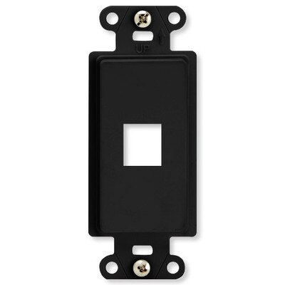 On-Q/Legrand Keystone Decorator Strap, 1-Port