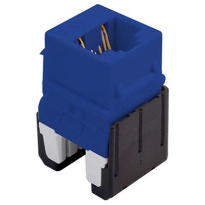 On-Q/Legrand Quick Connect Cat6a RJ45 Keystone Snap-In Connector
