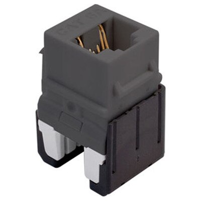 On-Q/Legrand Quick Connect Cat6a RJ45 Keystone Snap-In Connector