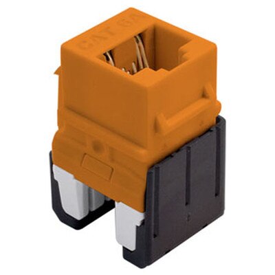 On-Q/Legrand Quick Connect Cat6a RJ45 Keystone Snap-In Connector