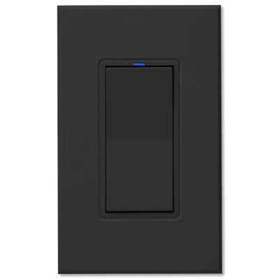 PCS HAI Wall Switch Dimmer, 600W/5A, Black